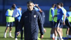 MU&Ntilde;IZ EN UN, ENTRENAMIENTO DEL MALAGA CF