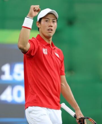 El heroico partido de Rafa Nadal ante Nishikori en imágenes