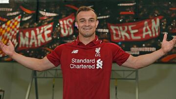 Shaqiri ficha por el Liverpool