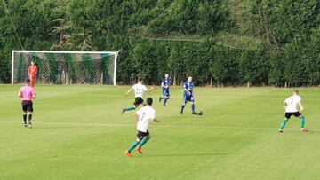 Rayo Cantabria y Téxtil escudo abrieron la jornada en las instalaciones Nando Yosu.