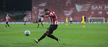 El pase que supuso el gol de Aduriz.