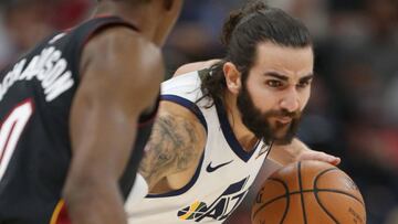 Los Jazz arrasan a los Heat pese al flojo partido de Ricky Rubio