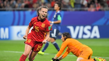 Candela And¨²jar durante el Mundial Sub-20.