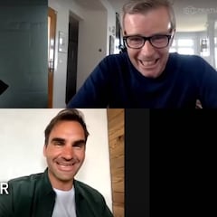 Federer sorprende a una enfermera: "Eres una heroína"