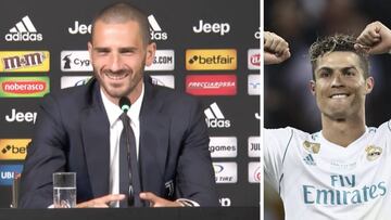 La broma viral de Bonucci sobre Cristiano y jugar ante el Madrid