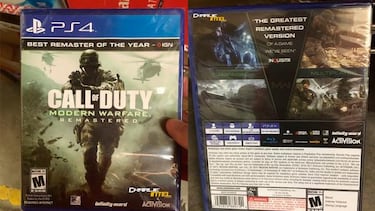 Filtración completa de Modern Warfare Remastered en físico