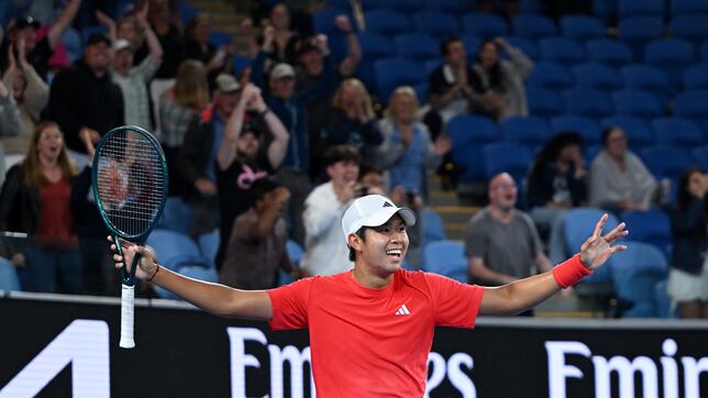 Otra perla que irrumpe en el tenis: Tien elimina a Medvedev