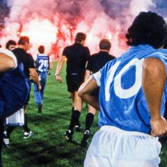 La historia del '10' de Maradona en Napoli que James heredaría