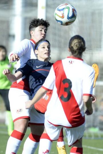 Las mejores imágenes del derbi Rayo-Atlético Féminas