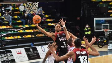 27/10/20 BALONCESTO PARTIDO BASKET
CHAMPIONS LEAGUE ENTRE
BILBAO BASKET - PINAR KARSIYAKA
JAYLON BROWN