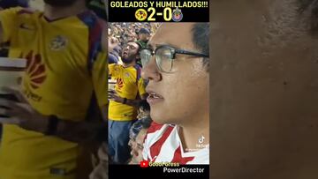 Se graba demeritando al América... pero terminó siendo la burla de la afición