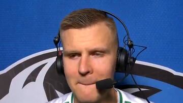 El detalle de Porzingis que ha enamorado a los fans del Betis