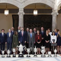 Los Reyes presiden la entrega de los Premios Nacionales del Deporte