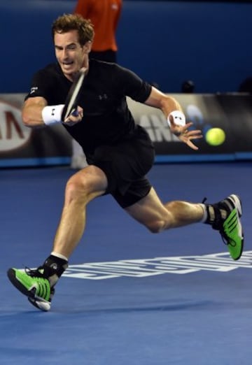 Andy Murray durante la final del Abierto de Australia 