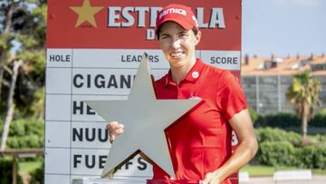 La estrella de Carlota Ciganda, la m&aacute;s brillante en el Mediterranean Open.