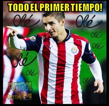 Paliza de Chivas al América en la cancha y en los memes