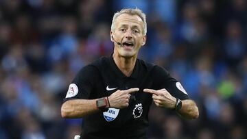 Martin Atkinson dirigir&aacute; el Madrid-Atl&eacute;tico de ma&ntilde;ana.