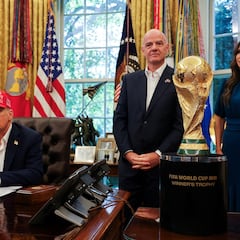 Nuevo guiño de la FIFA e Infantino para Donald Trump