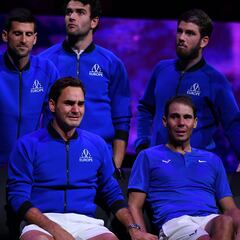 Federer: “Nunca olvidaré lo que hizo Nadal por mí en la Laver Cup”