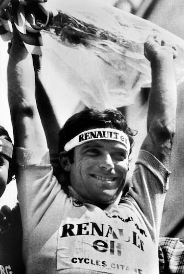 El 'Le Blaireau' consiguió tres Giros a lo largo de su carrera (1980, 1982 y 1985).