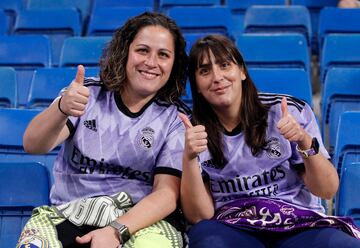 Aficionados del Real Madrid.