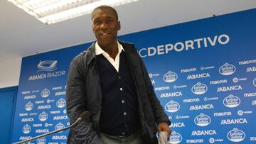 27/02/18 DEPORTIVO DE LA CORUÑA RUEDA DE PRENSA DE SEEDORF