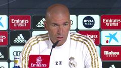 Zidane no ve a Bale de lateral e insinúa que jugará Militao