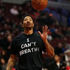 Reivindicativo Rose: se acordó de la muerte de Eric Garner