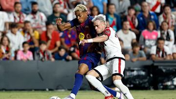 31/08/2025 PARTIDO PRIMERA DIVISION
RAYO VALLECANO - BARCELONA
LAMINE YAMAL PEP CHAVARRIA