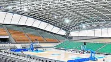 <b>HABILITADO. </b>La instalación ya está lista para el partido.