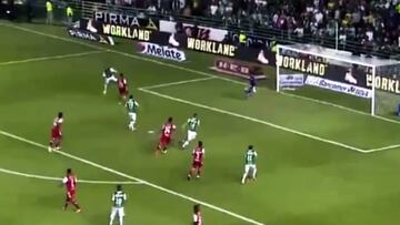 Así fue el gol de Juan Cornejo en goleada de León