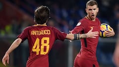 Dzeko salva un empate a un paso de su adiós al Roma