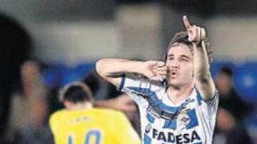 <b>GOLAZO DE VERDÚ. </b>El catalán marcó el 0-2 con un soberbio remate por la escuadra.