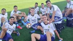 Almada y Balerdi, las grandes ausencias del Sub-20