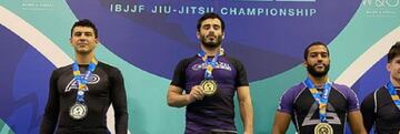 Nicolás Ponce, medalla de oro en el Panamericano de Jiu-Jitsu No Gi 2020.