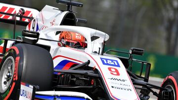 Formula One F1 - Emilia Romagna Grand Prix - Autodromo Enzo e Dino Ferrari, Imola, Italy - April 17, 2021 Haas' Nikita Mazepin during practice REUTERS/Jennifer Lorenzini