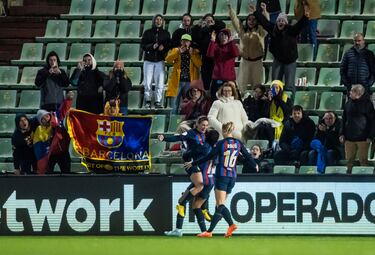 La delantera balear metió desde los 11 metros y adelantó a su equipo en la prórroga.