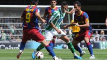 Lopes, durante el antecedente de la 10-11