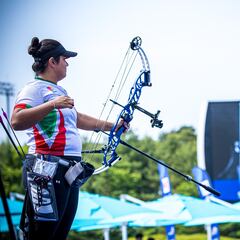 Maya Becerra, cabeza de serie y favorita en categoría de arco compuesto