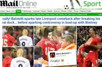 Portadas de la prensa extranjera