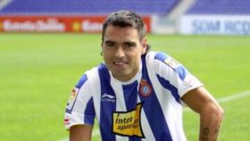 <b>CONTENTO. </b>Duscher fue presentado ayer y arranca así una nueva etapa en su carrera deportiva.