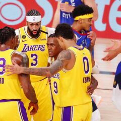 Superman vuela, Davis ejecuta y los Lakers arrollan a Denver