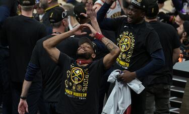 Alegría del jugador nacido en Boston, Bruce Brown Jr.