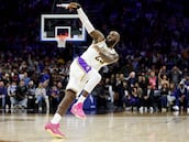 LeBron imparte clase en el regreso de Doncic tras su paternidad