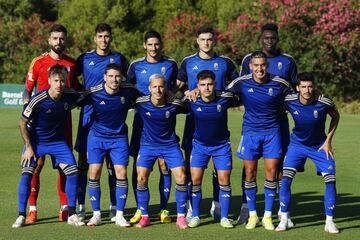 Once inicial del Granada ante el Ceuta.