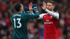 Arsenal 4-1 CSKA Moscú: Ospina no jugó por lesión