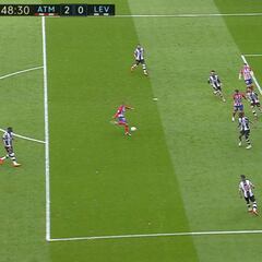 Monumento a Griezmann: así fue su golazo al Levante