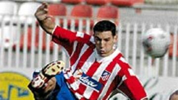 <b>GOLEADOR</B>. Toché le hizo dos goles este domingo al Toledo.