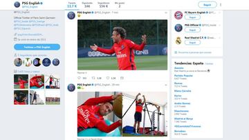El PSG colg&oacute; fotos de Neymar ri&eacute;ndose durante la Supercopa