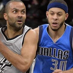 Seth hizo de Stephen Curry y los Mavs asaltaron San Antonio